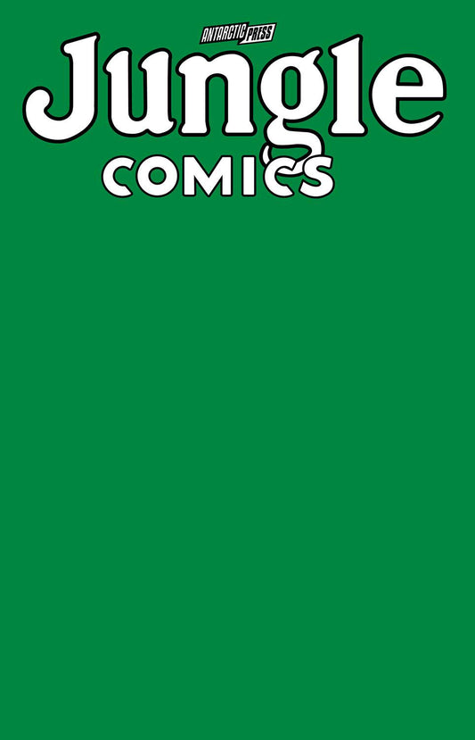 JUNGLE COMICS SKETCHBOOK BLANK JUNGLE GREEN EDITION 2022