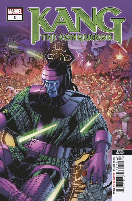 KANG THE CONQUEROR #1 (OF 5) 2ND PRINT VARIANT 2021 Kang MARVEL COMICS   