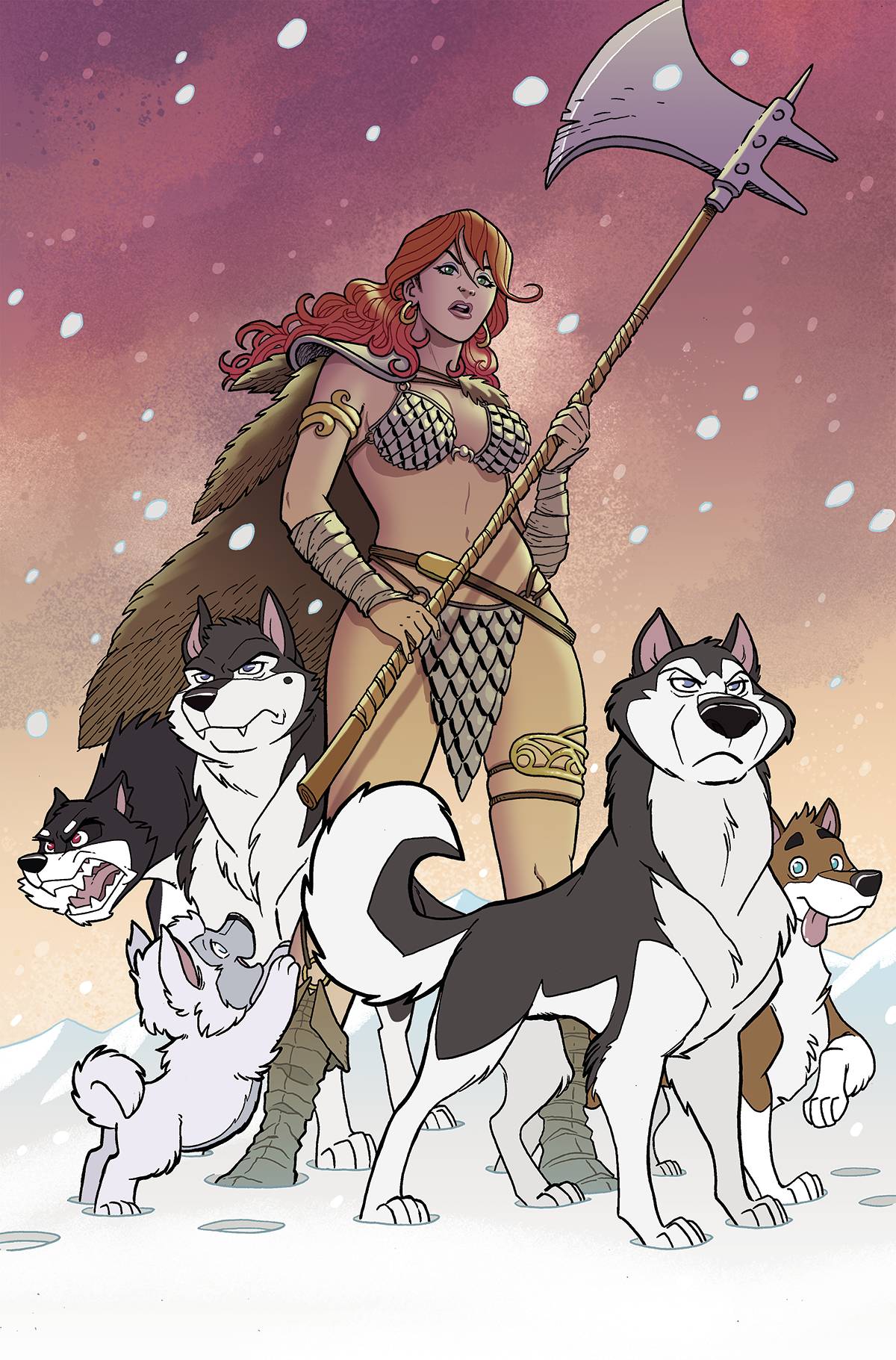 RED SONJA (2021) #2 1:11 FLEECS FORSTNER VIRGIN VARIANT 2021 Red Sonja DYNAMITE   