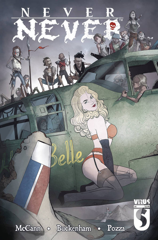 NEVER NEVER #1 (OF 5) 2ND PRINT VARIANT 2021 comic book HEAVY METAL MAGAZINE   