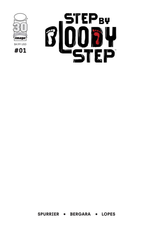 STEP BY BLOODY STEP #1 (OF 4) CVR C BLANK CVR 2022