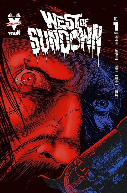 WEST OF SUNDOWN #1 CVR B TERRY 2022 comic book VAULT COMICS   