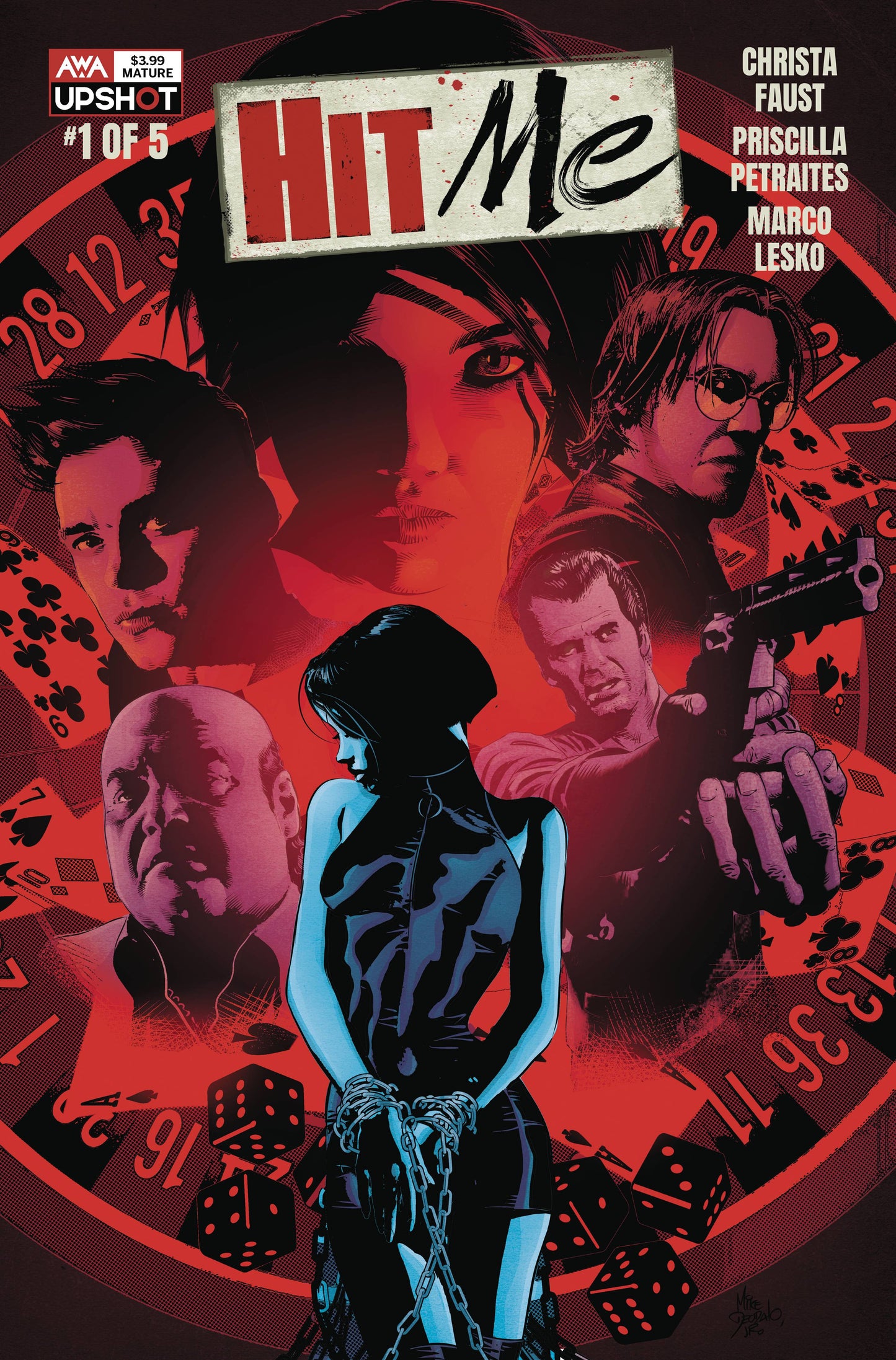 HIT ME #1 CVR B DEODATO JR (MR) 2022 comic book AWA STUDIOS   