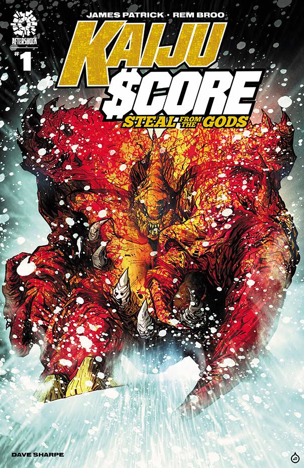 KAIJU SCORE STEAL FROM GODS #1 1:15 JUAN DOE VARIANT 2022 comic book AFTERSHOCK COMICS   