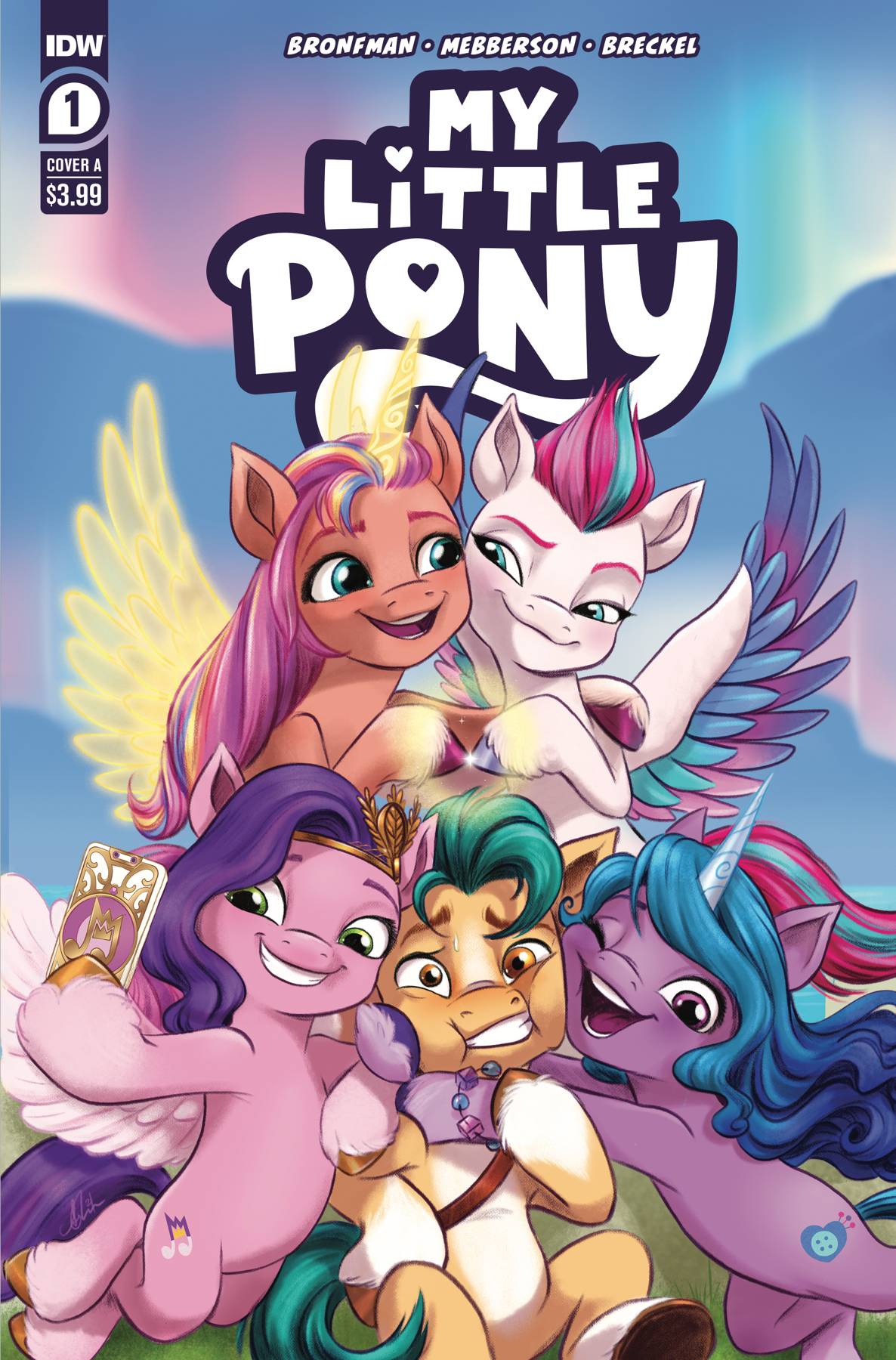 MY LITTLE PONY #1 CVR A MEBBERSON 2022 My Little Pony IDW PUBLISHING   