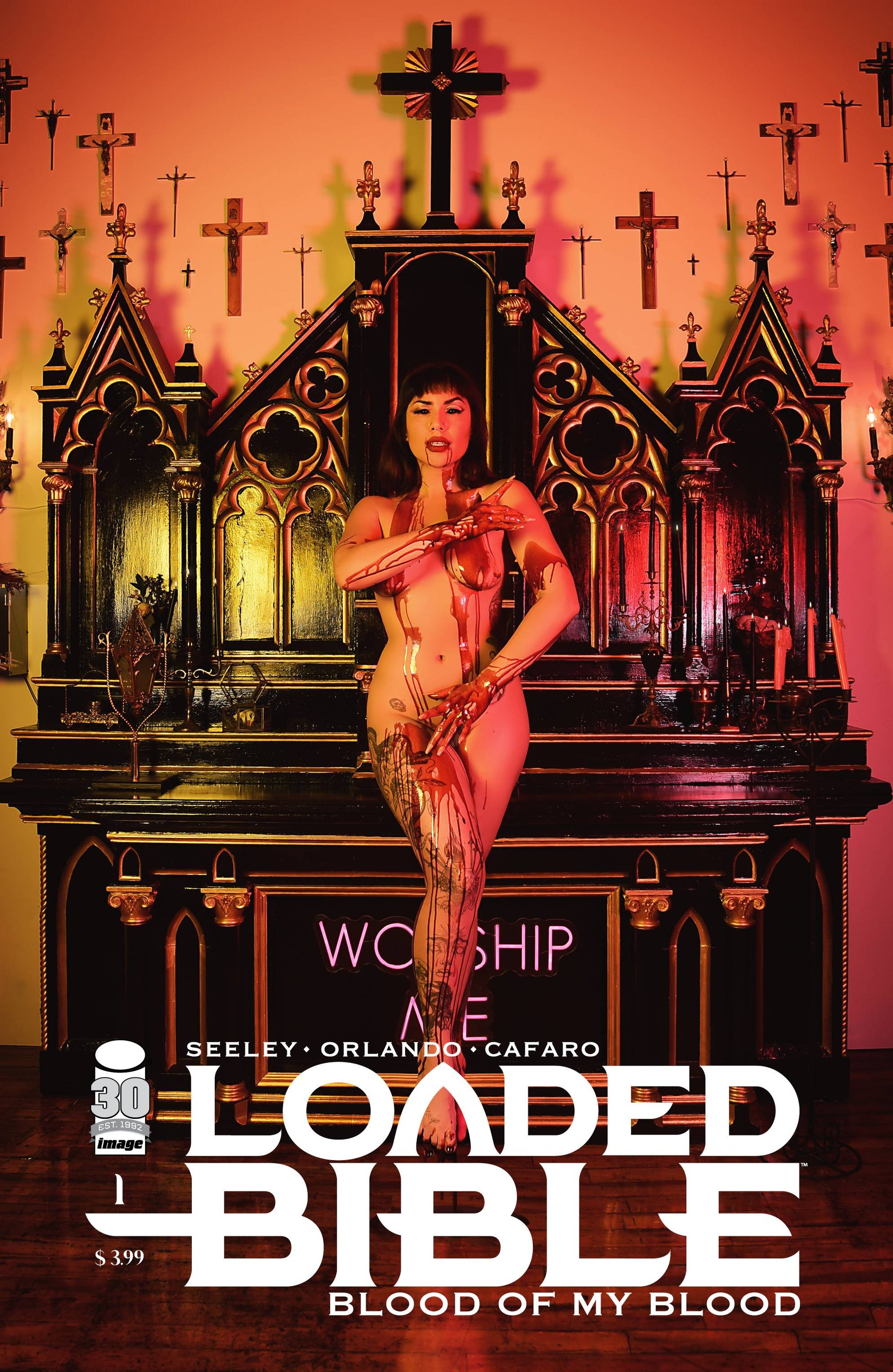 LOADED BIBLE BLOOD OF MY BLOOD #1 (OF 6) CVR D PHOTO (MR) 2022 comic book IMAGE COMICS   
