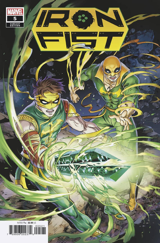 IRON FIST #5 (OF 5) GUNJI VARIANT 2022 Iron Fist MARVEL PRH   