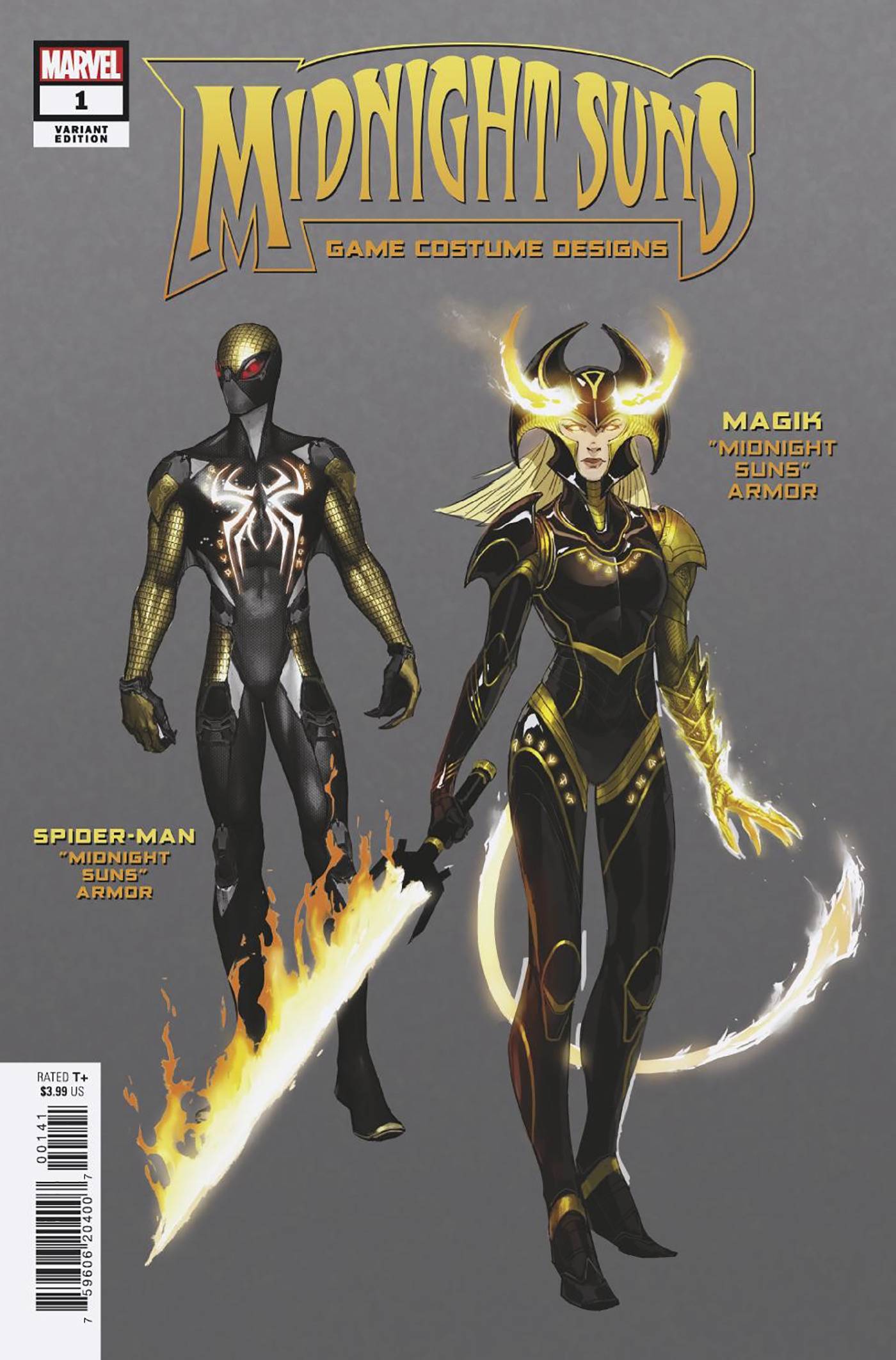 MIDNIGHT SUNS #1 (OF 5) GAME VARIANT 2022 Midnight Suns MARVEL PRH   