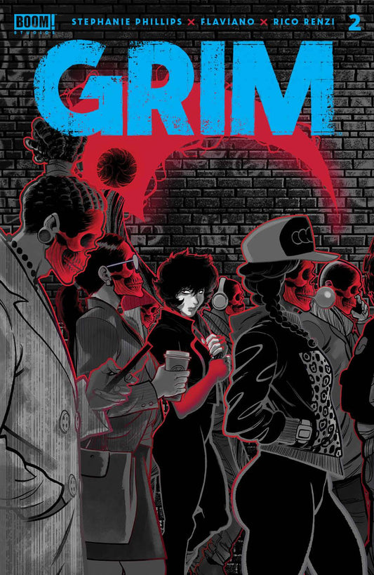 GRIM #2 2ND PRINT FLAVIANO VARIANT 2022 Grim BOOM! STUDIOS