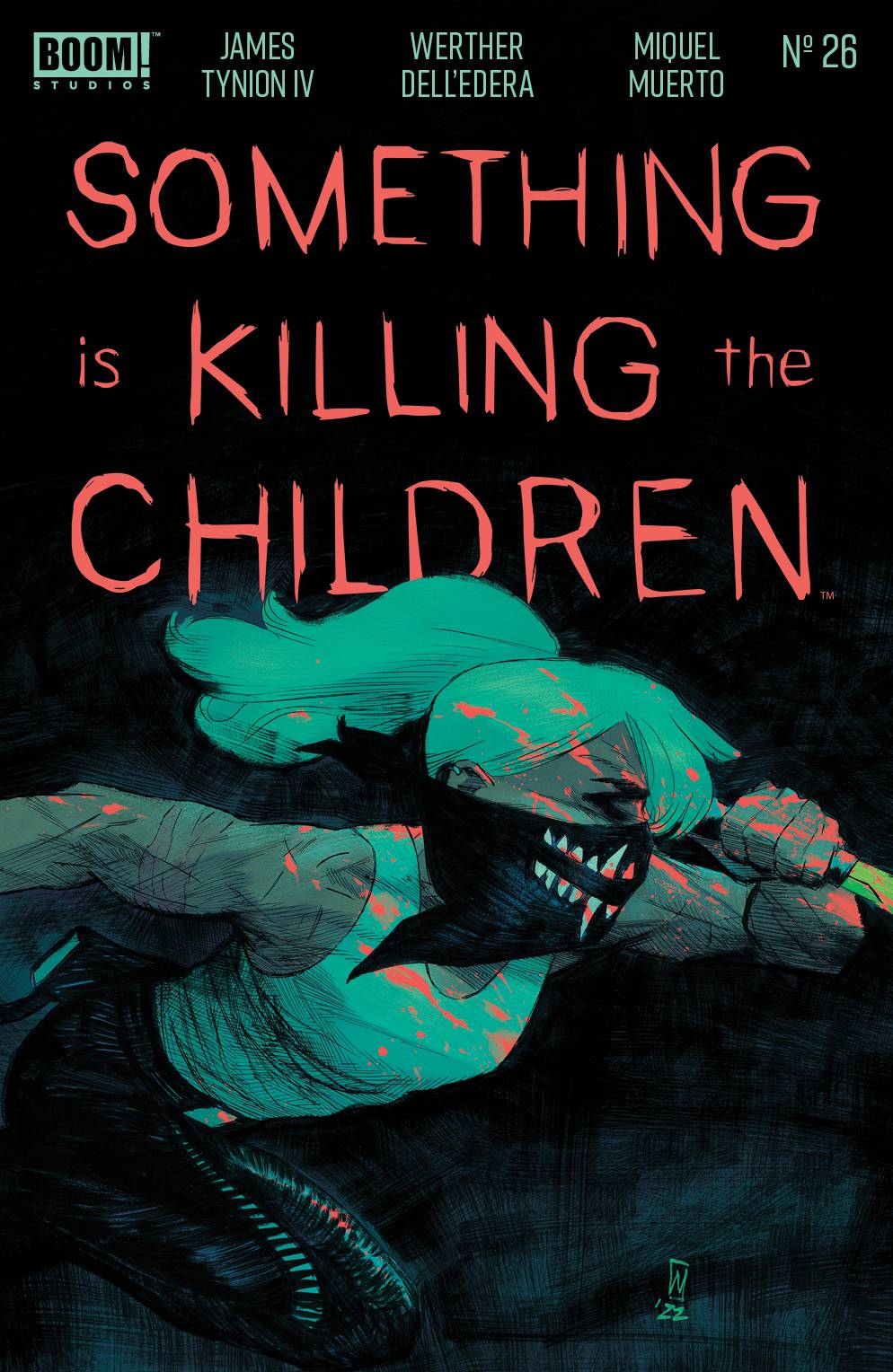 SOMETHING IS KILLING THE CHILDREN #26 CVR A DELL EDERA 2022 Something is Killing the Children BOOM! STUDIOS   