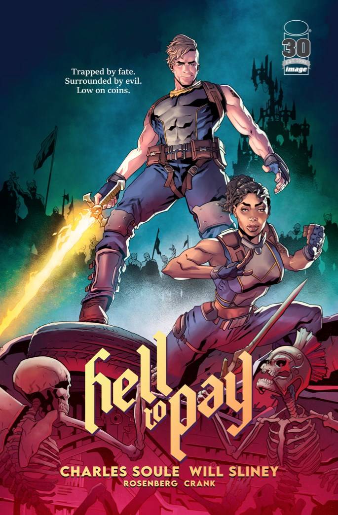 HELL TO PAY #1 SLINEY HORROR 1:10 VARIANT 2022 Hell to Pay IMAGE COMICS   