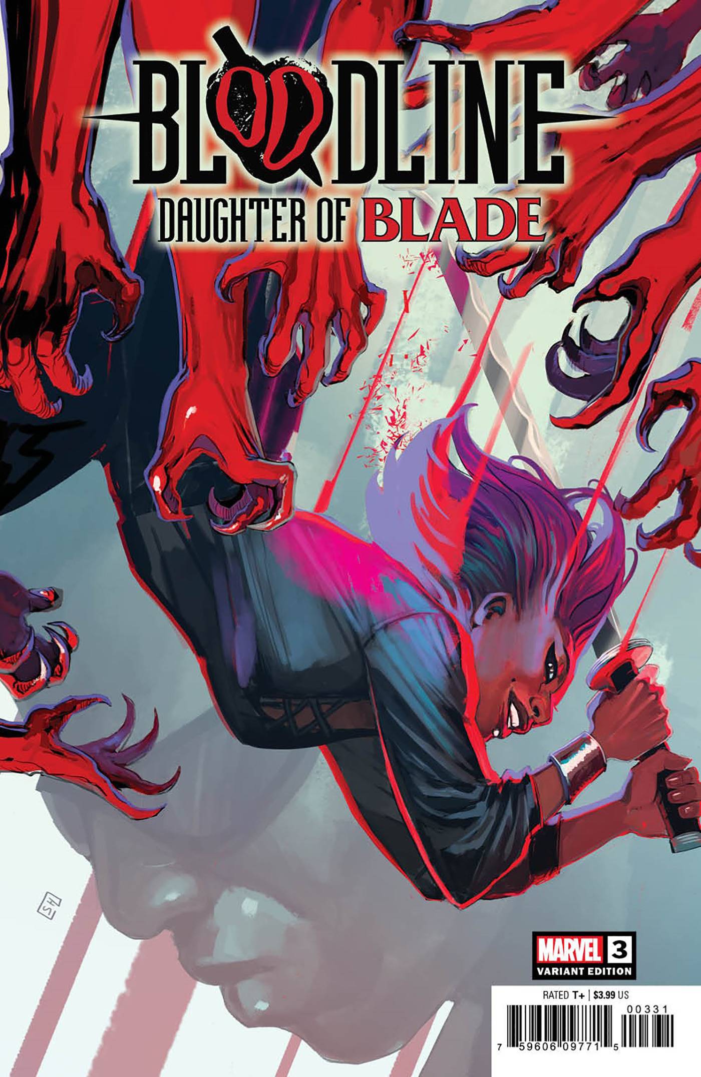 BLOODLINE DAUGHTER OF BLADE #3 HANS VARIANT 2023  MARVEL PRH   
