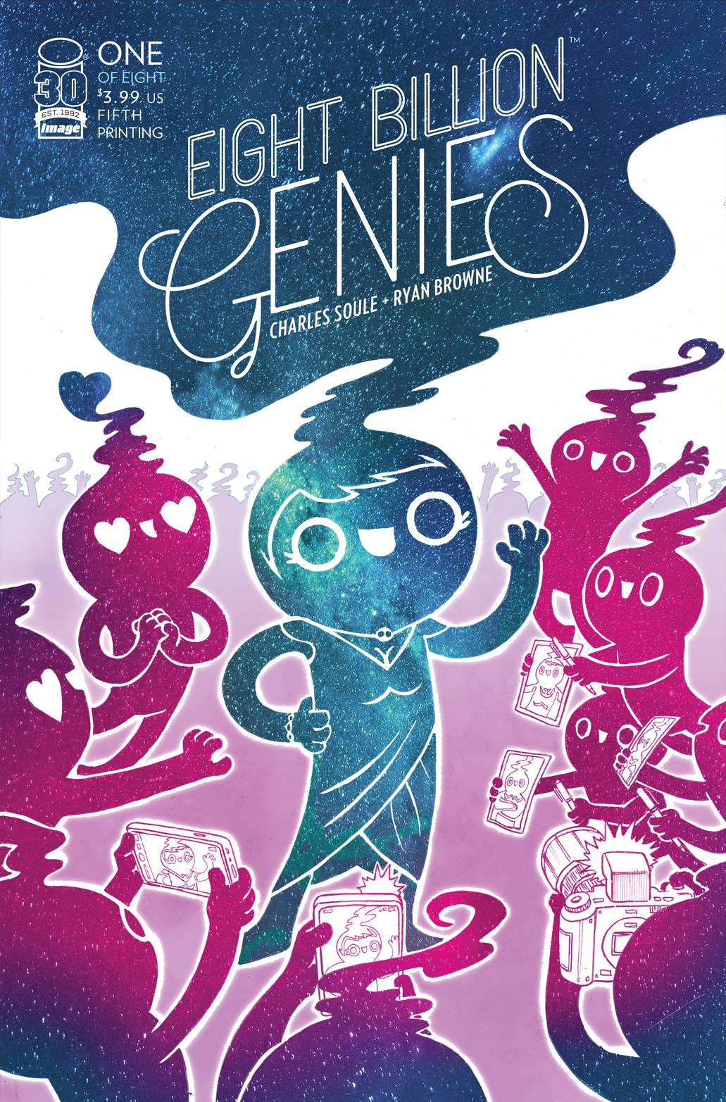 EIGHT BILLION GENIES #1 (OF 8) 5TH PRINT (MR) 2023 Eight Billion Genies IMAGE COMICS   