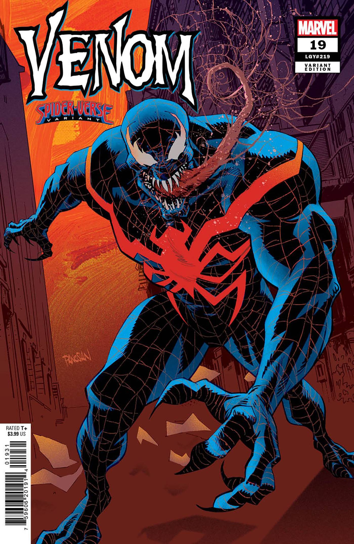 VENOM #19 DAN PANOSIAN SPIDER-VERSE VARIANT 2023 Venom MARVEL COMICS   