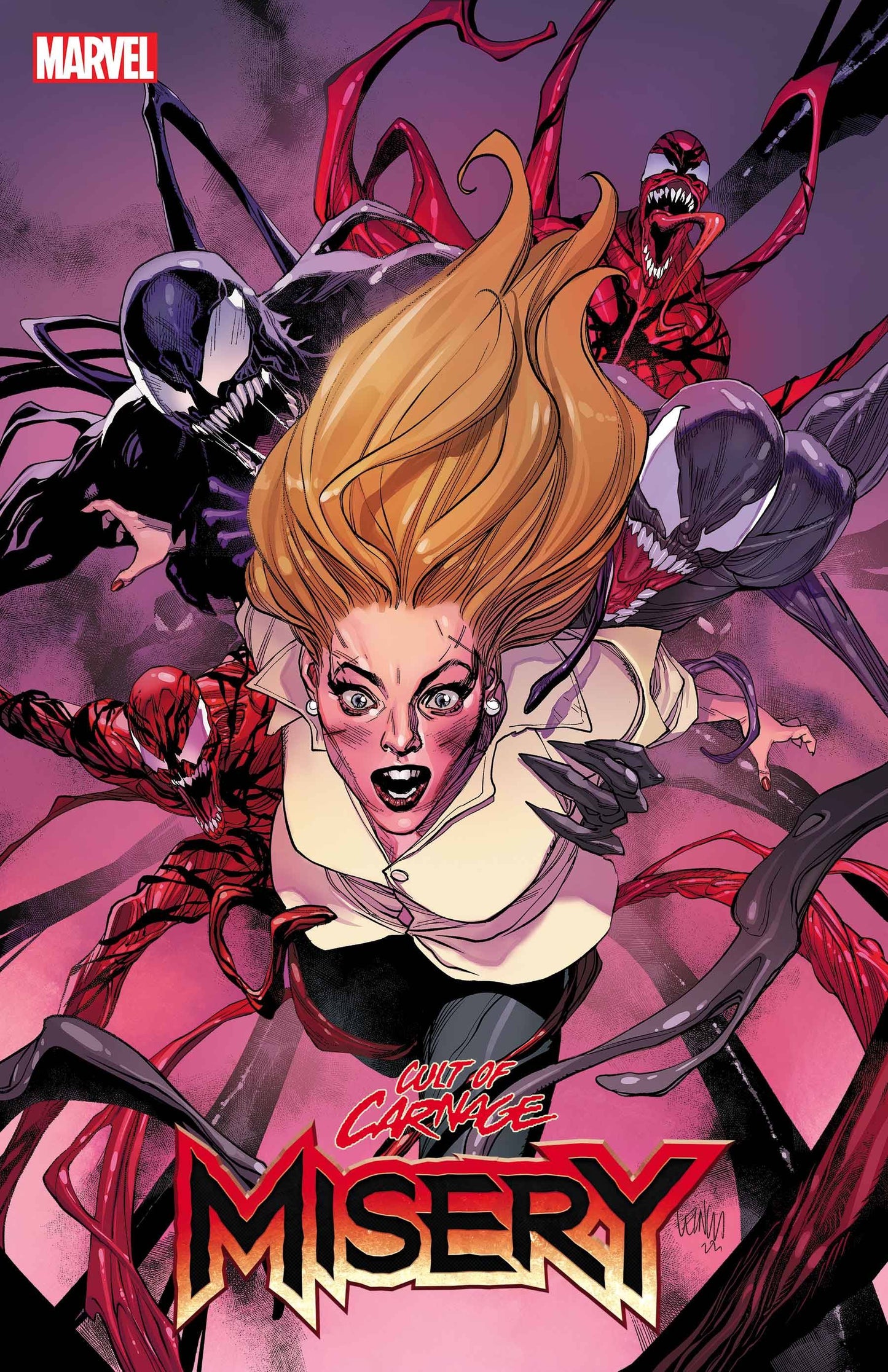 CULT OF CARNAGE MISERY #1 (OF 5) LEINIL YU 1:25 VARIANT 2023