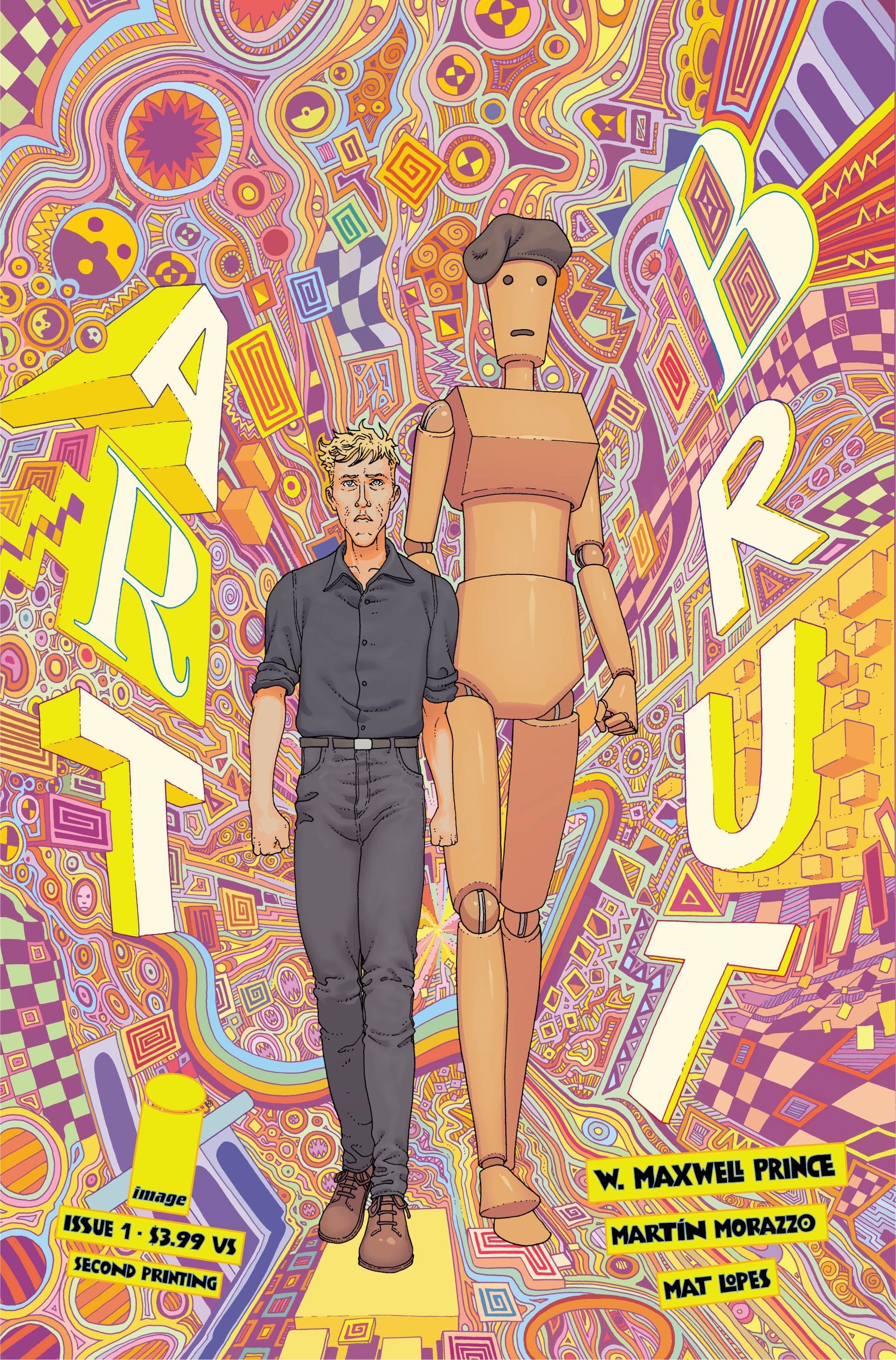 ART BRUT #1 (OF 4) 2ND PRINT VARIANT 2023 Art Brut IMAGE COMICS   