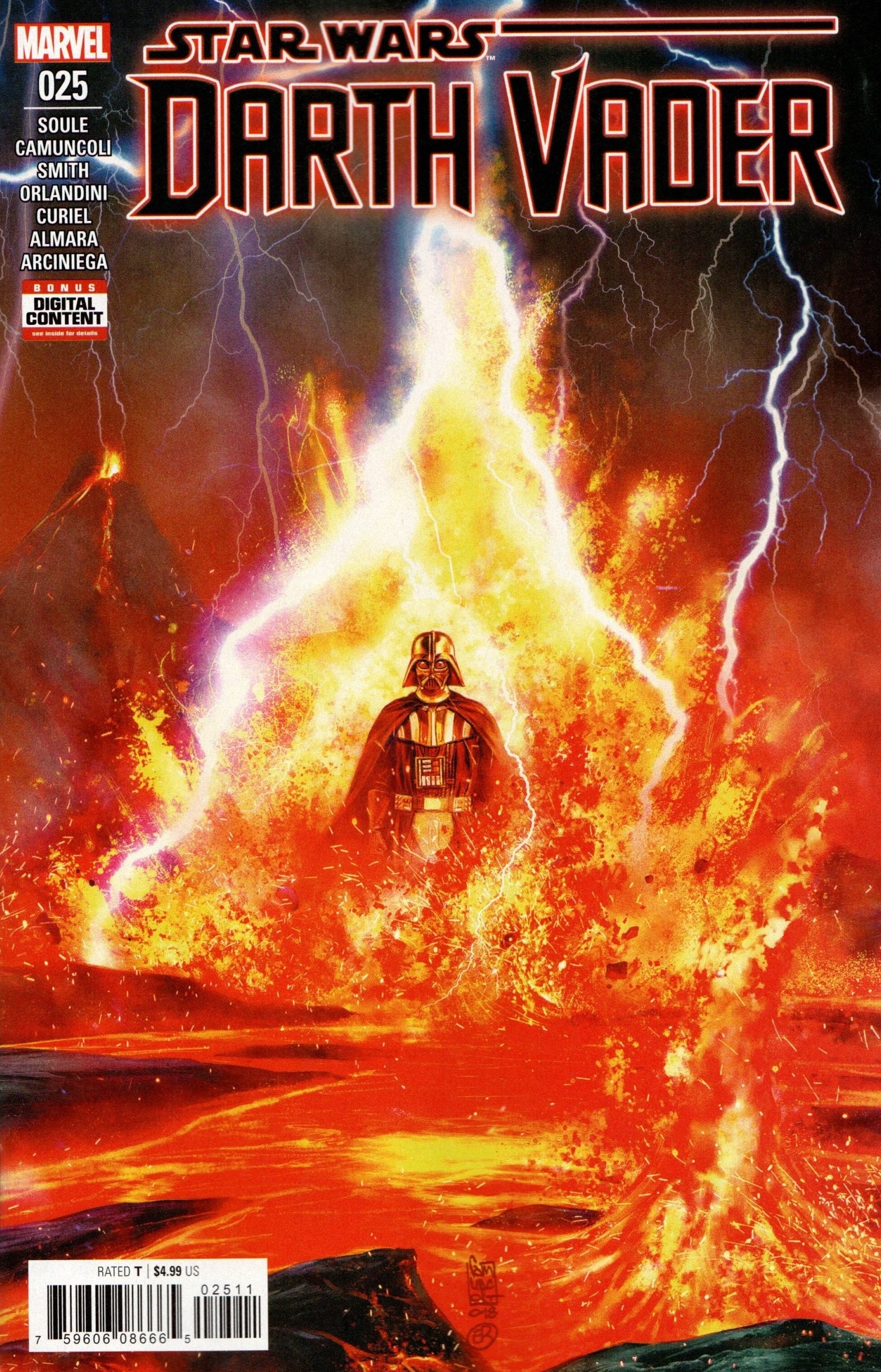 STAR WARS DARTH VADER #25 2018 (FINAL ISSUE) Star Wars MARVEL COMICS   