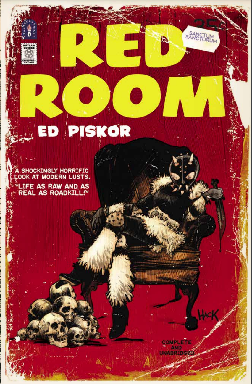 RED ROOM #1 SSCO ROBERT HACK VARIANT 2021 Red Room FANTAGRAPHICS BOOKS Default Title  