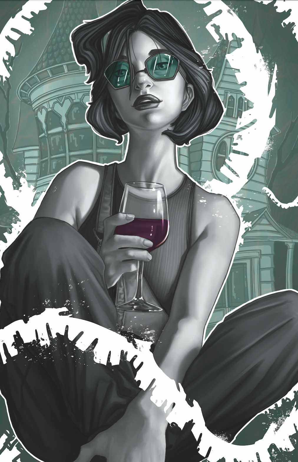 ME YOU LOVE IN THE DARK #1 SSCO ERICA WILLEY VIRGIN VARIANT 2021 comic book IMAGE COMICS   