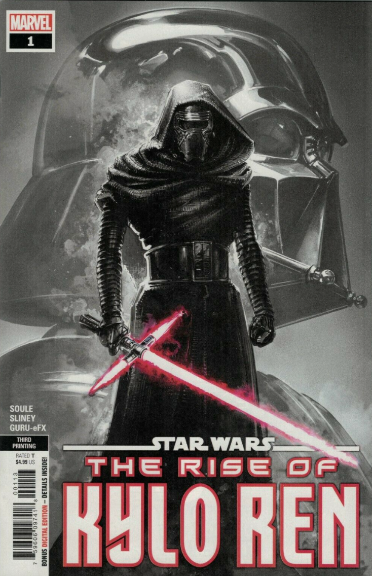 STAR WARS RISE KYLO REN #1 (OF 4) 3RD PRINT CRAIN VARIANT 2020 Star Wars Kylo Ren MARVEL COMICS   