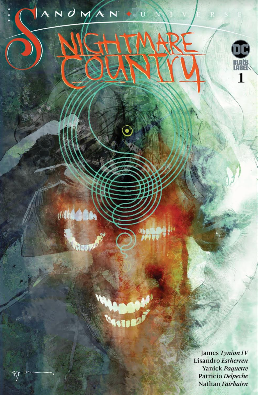 SANDMAN UNIVERSE NIGHTMARE COUNTRY #1 SSCO SIENKIEWICZ VARIANT 2022 Sandman Universe DC COMICS