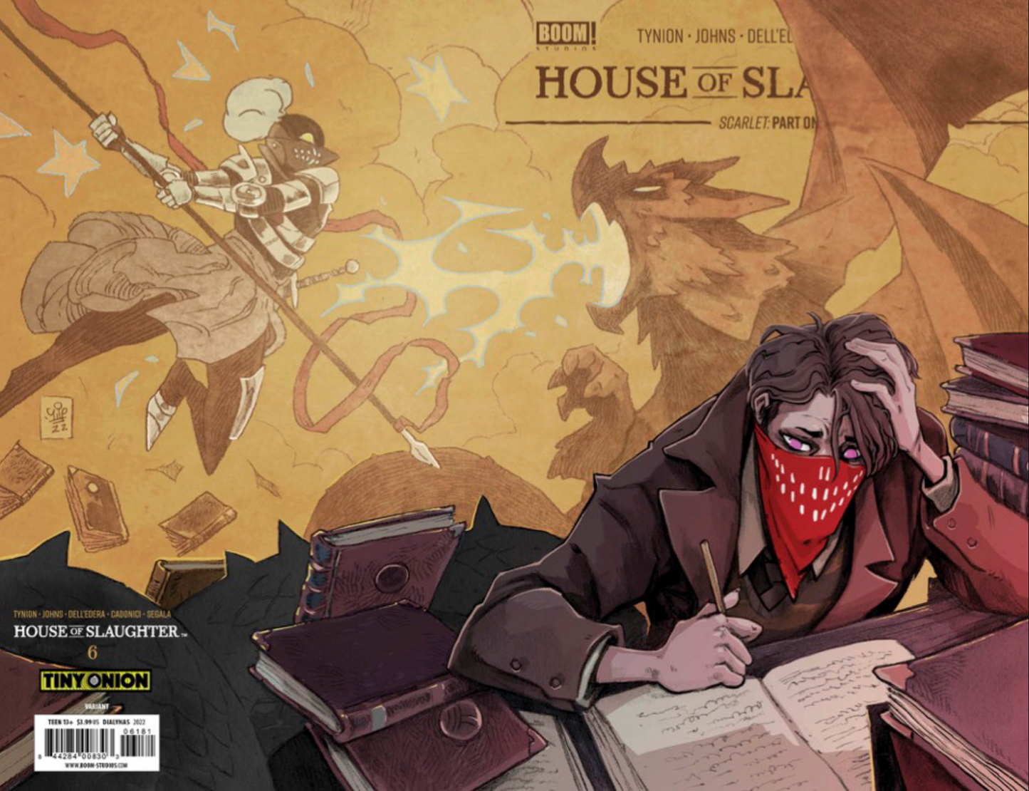 HOUSE OF SLAUGHTER #6 DIALYNAS WRAPAROUND TINY ONION EXCLUSIVE VARIANT 2022