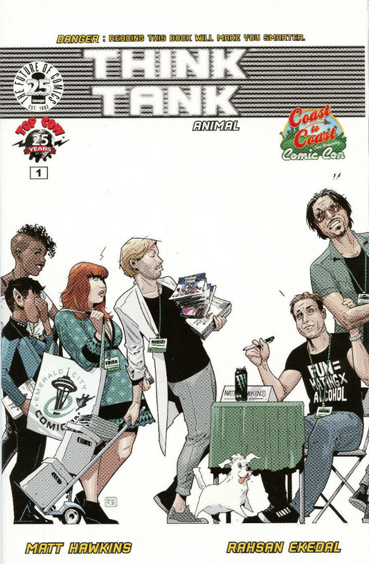 THINK TANK ANIMAL #1 COAST TO COAST 2017 comic book VAULT COMICS   
