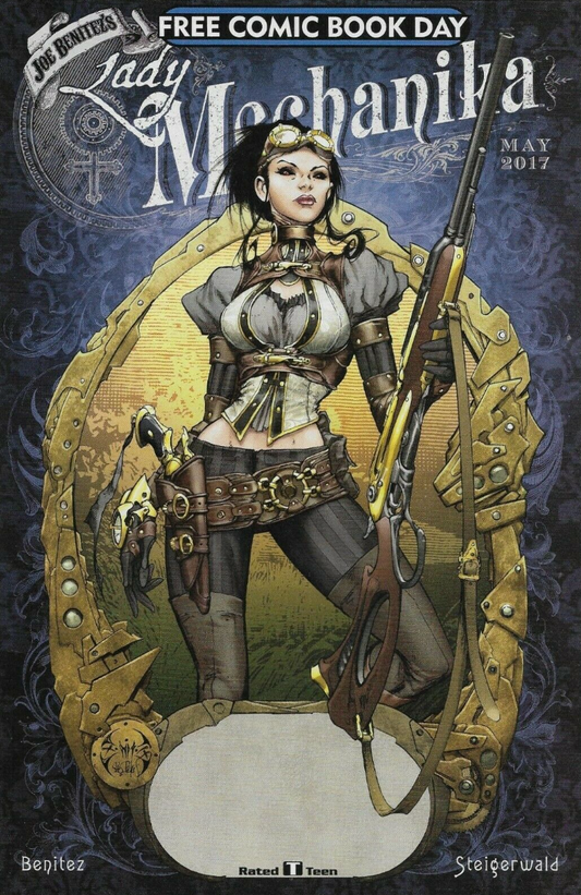 LADY MECHANIKA #1 UNSTAMPED FCBD 2017 Lady Mechanika IMAGE COMICS   