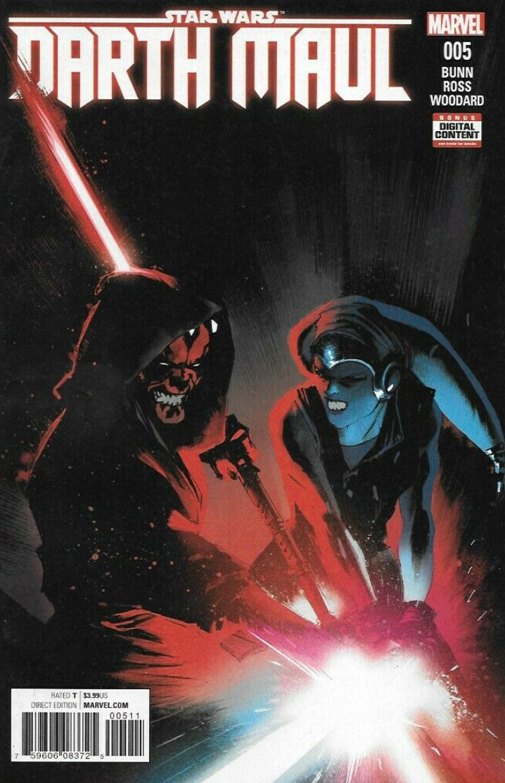 STAR WARS DARTH MAUL #5 2017 Star Wars MARVEL COMICS   