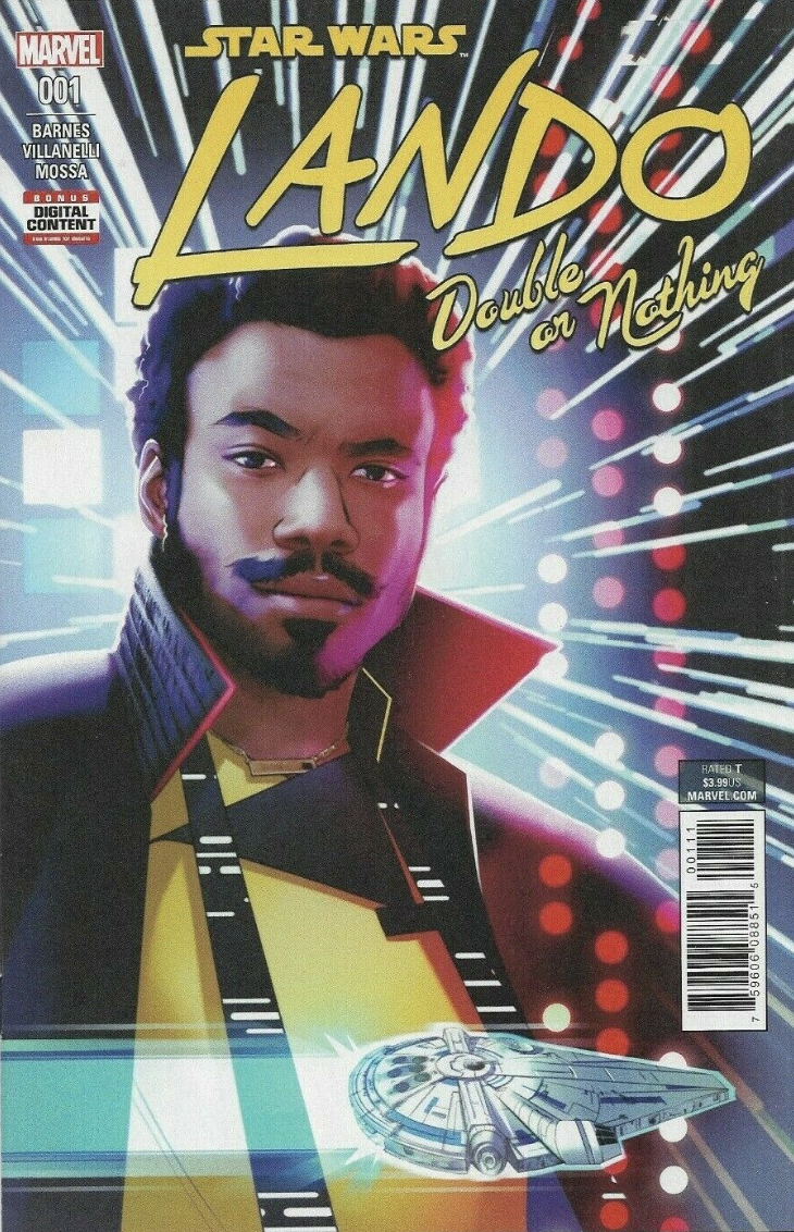 STAR WARS LANDO DOUBLE OR NOTHING #1 (OF 5) 2018 comic book MARVEL COMICS   