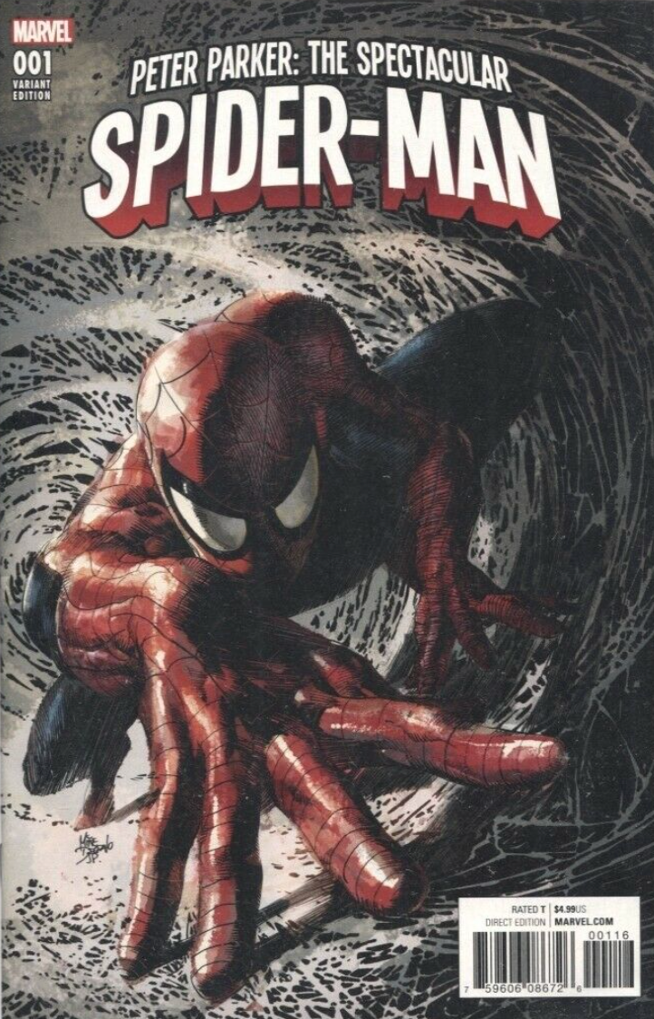 PETER PARKER SPECTACULAR SPIDER-MAN #1 DEODATO PARTY VARIANT 2017
