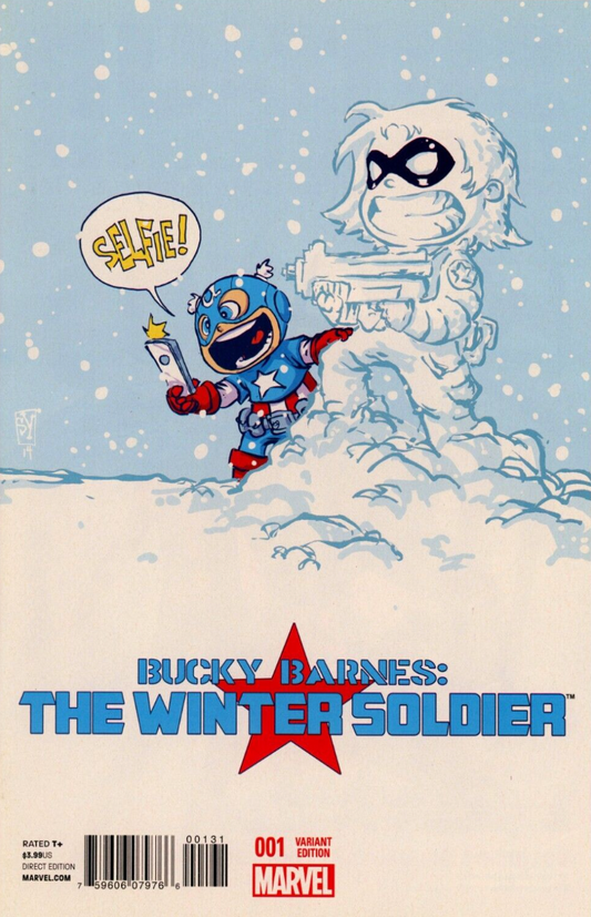 BUCKY BARNES WINTER SOLDIER #1 SKOTTIE YOUNG VARIANT 2014