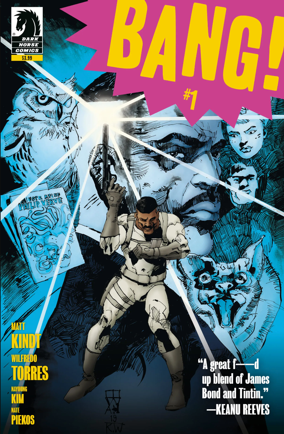 BANG #1 (OF 5) 2ND PRINT VARIANT 2020 comic book DARK HORSE COMICS   