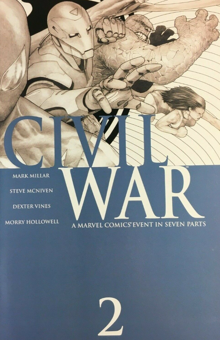 CIVIL WAR #2 (OF 7) 3RD PRINT VARIANT 2006