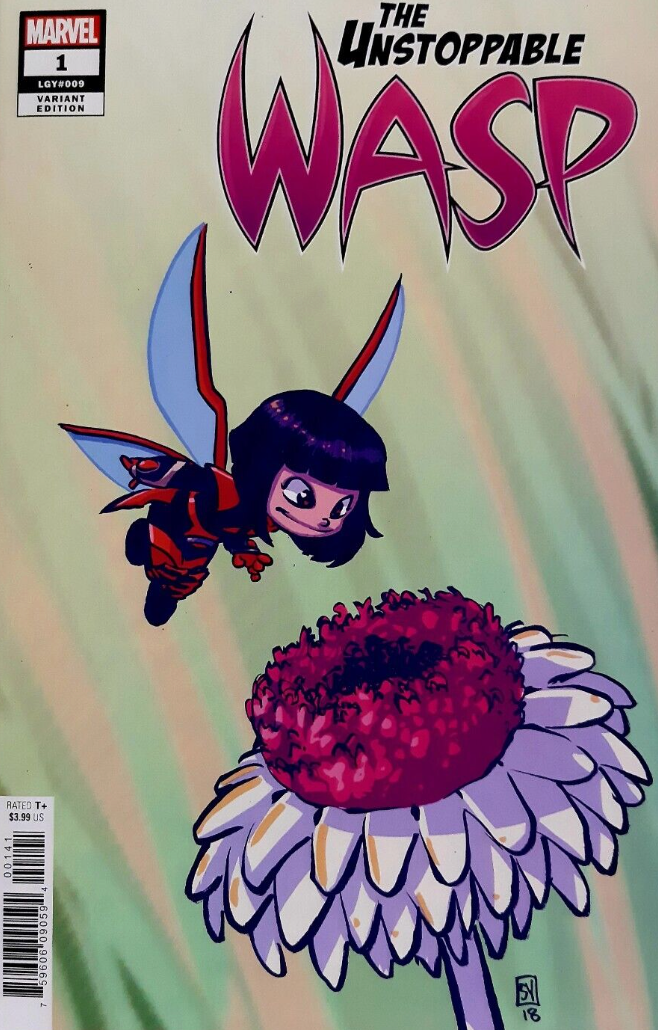 UNSTOPPABLE WASP #1 SKOTTIE YOUNG VARIANT 2018 Wasp MARVEL COMICS   