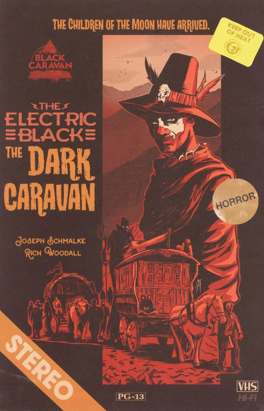 ELECTRIC BLACK DARK CARAVAN #1 VHS SECRET CHASE VARIANT 2021