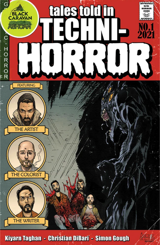TALES TOLD IN TECHNI-COLOR HORROR #1 (OF 4) ASHCAN PREVIEW comic book SCOUT COMICS   