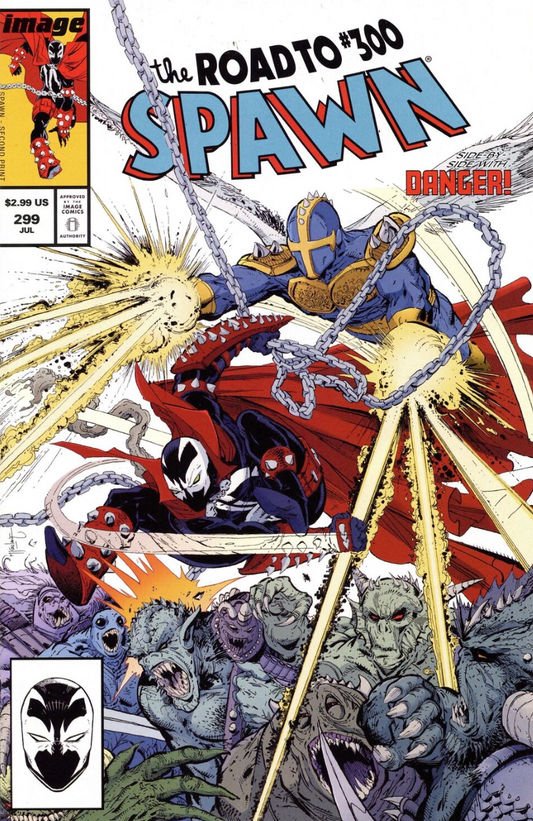 SPAWN #299 MCFARLANE 2ND PRINT VARIANT 2019 Spawn IMAGE COMICS   