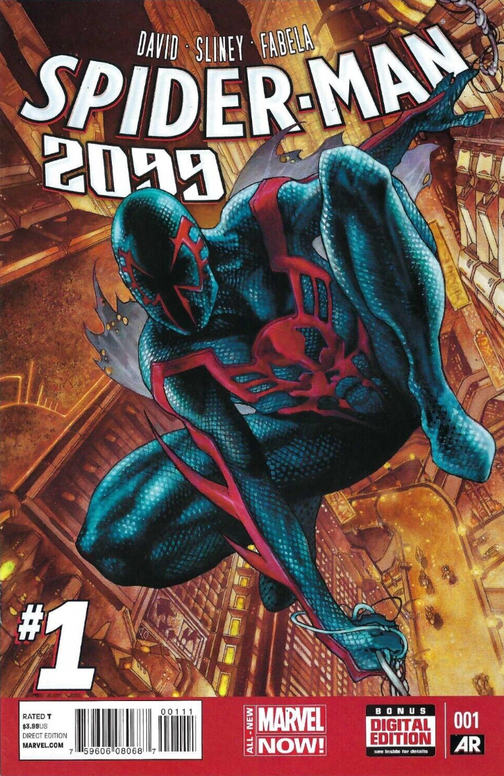 SPIDER-MAN 2099 #1 ANMN MATTINA 2014 Spider-Man 2099 MARVEL COMICS   