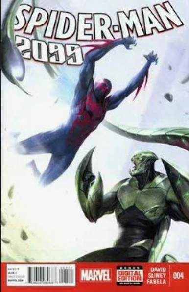 SPIDER-MAN 2099 #4 ANMN MATTINA 2014 Spider-Man 2099 MARVEL COMICS   