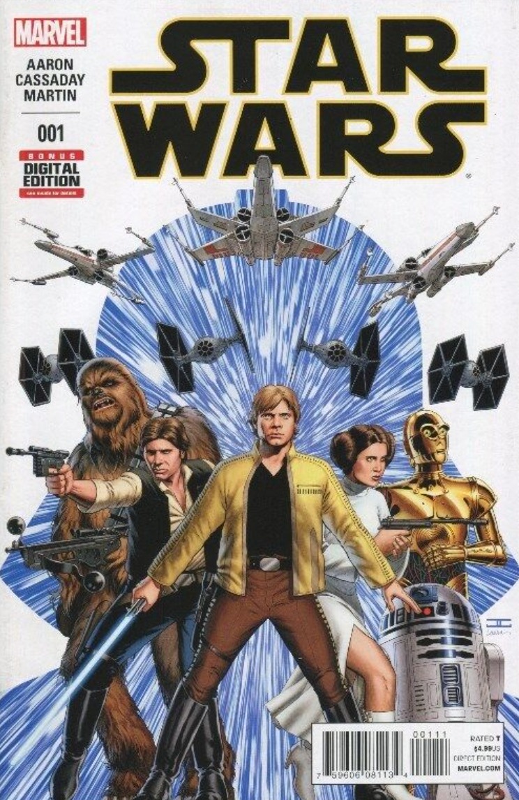 STAR WARS #1 1ST PRINT 2015 Star Wars MARVEL COMICS   