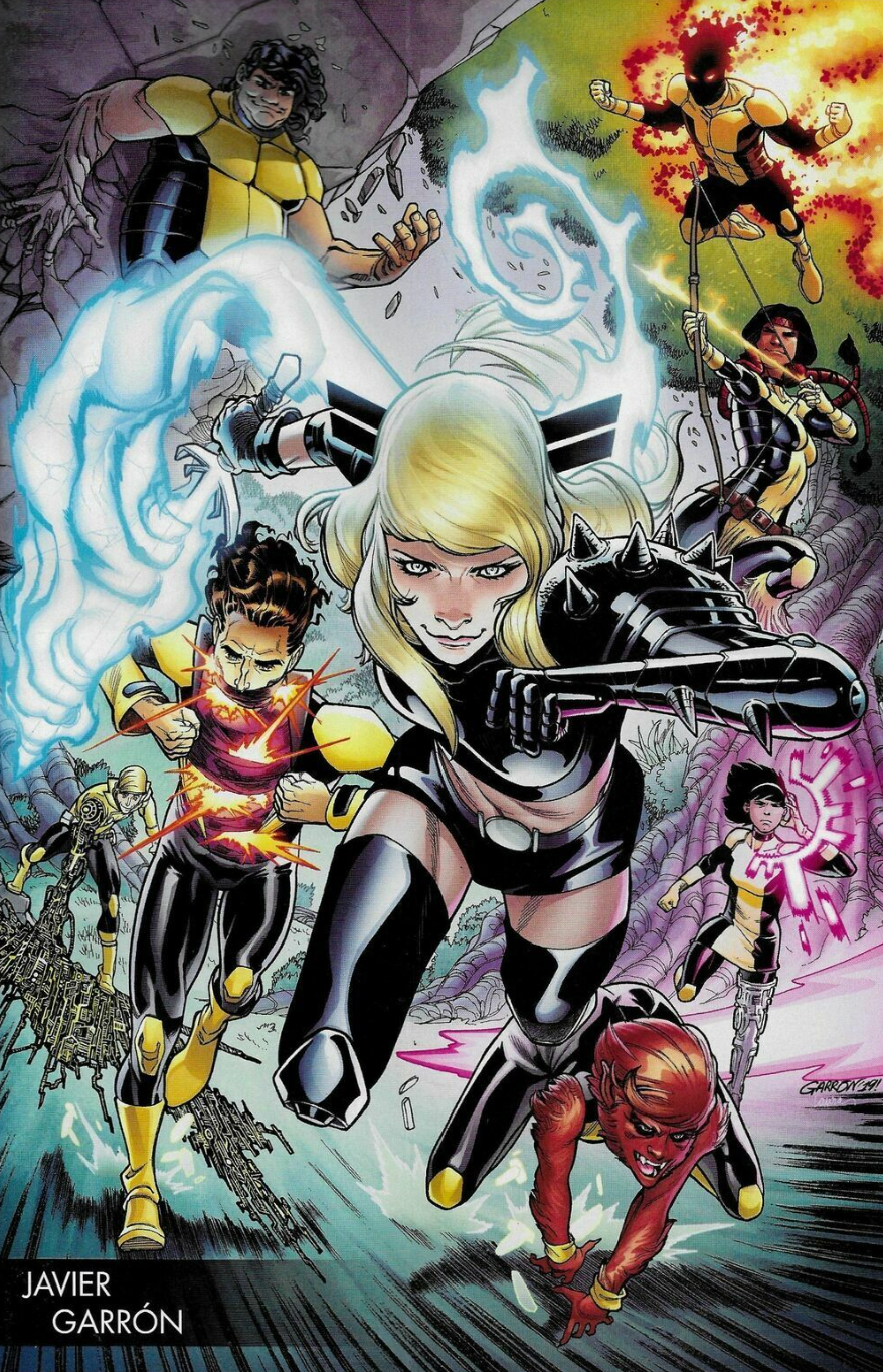 NEW MUTANTS #1 GARRON YOUNG GUNS VARIANT DX 2019 X-Men MARVEL COMICS   