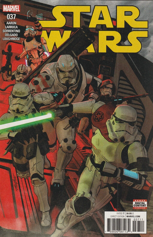 STAR WARS #37 2017 Star Wars MARVEL COMICS   