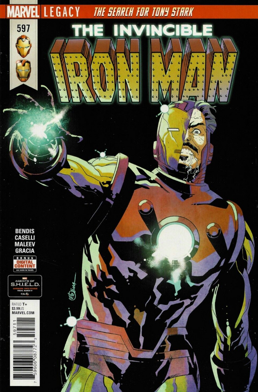 IRON MAN #597 2018 Iron Man MARVEL COMICS   