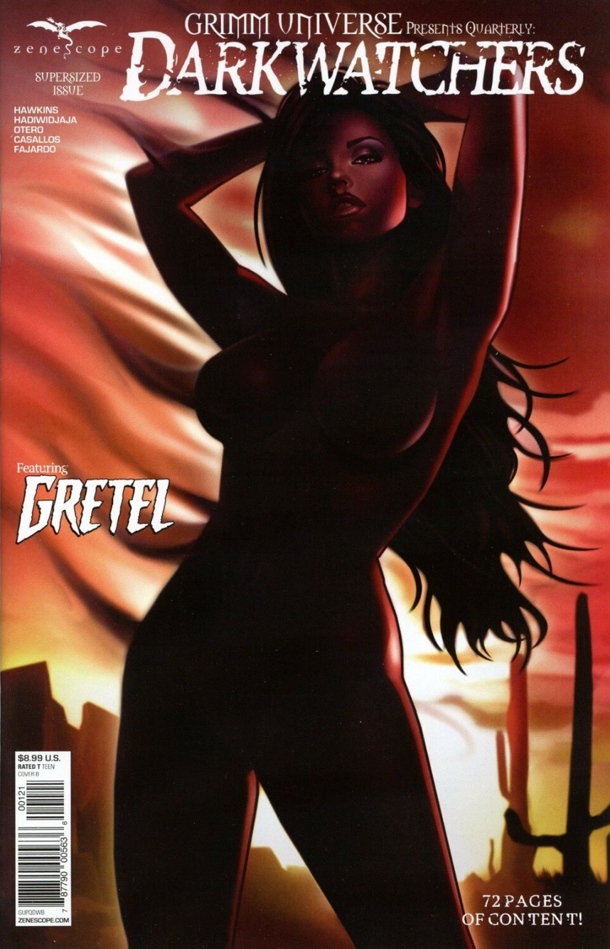 GFT PRESENTS QUARTERLY DARKWATCHERS #1 CVR B GARVEY 2021 comic books ZENESCOPE ENTERTAINMENT INC   