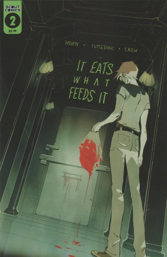 IT EATS WHAT FEEDS IT #2 2ND PRINT VARIANT 2020 comic book SCOUT COMICS   