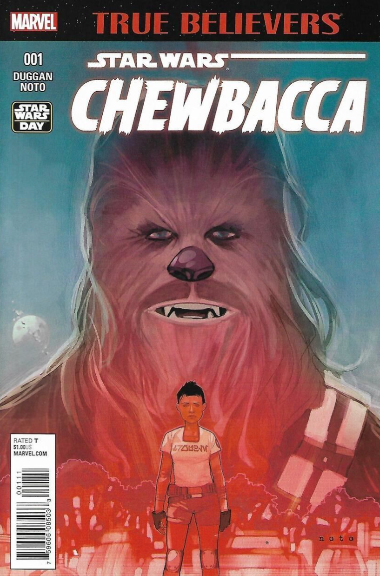 TRUE BELIEVERS STAR WARS CHEWBACCA #1 (REPRINT CHEWBACCA #1) Star Wars MARVEL COMICS   