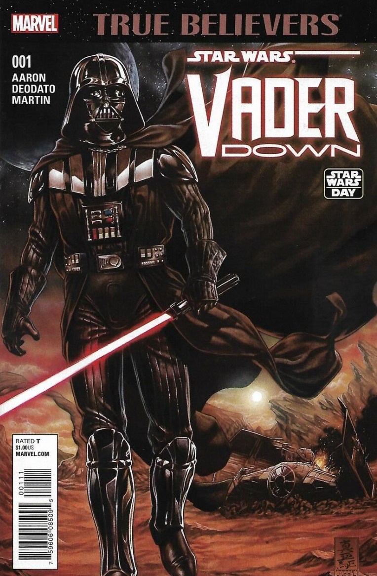 TRUE BELIEVERS STAR WARS VADER DOWN #1 (REPRINT STAR WARS VADER DOWN #1) Star Wars MARVEL COMICS   