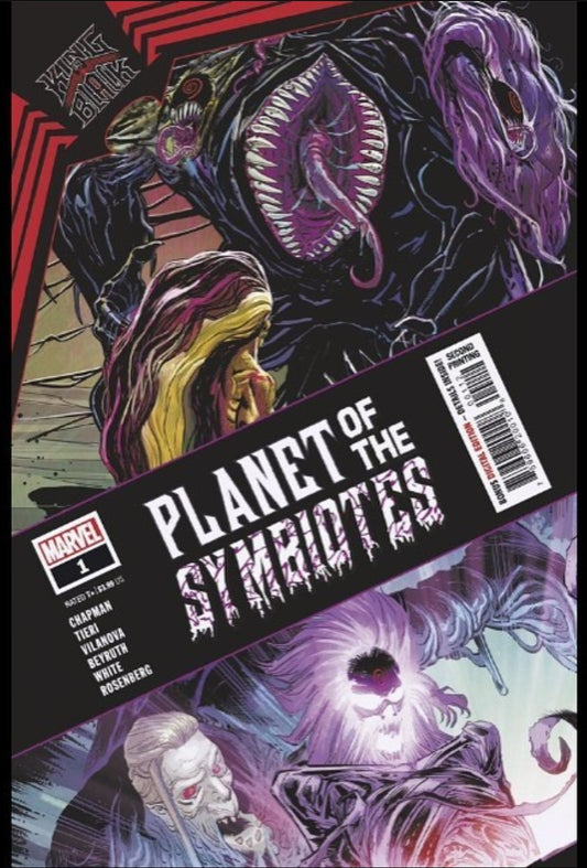 KING IN BLACK PLANET OF SYMBIOTES #1 (OF 3) 2ND PRINT VARIANT 2021 Venom MARVEL COMICS   