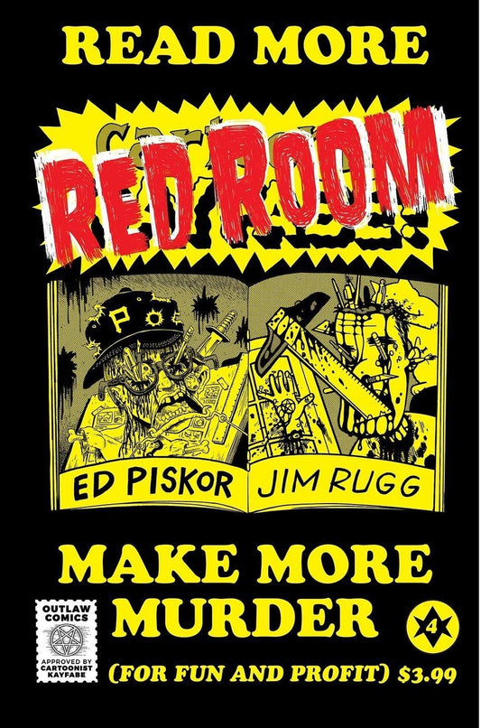 RED ROOM #4 1:5 KAYFABE VARIANT 2021 Red Room FANTAGRAPHICS BOOKS   